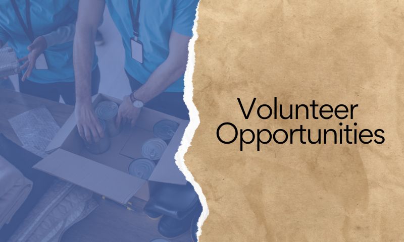 Volunteer Opportunities